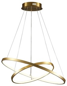 Lustră LED pe cablu LEA LED/35W/230V 4000K d. 60 cm auriu