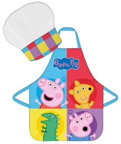 Purcelușa Peppa Set de șorț pentru copii echipă, 2 bucăți