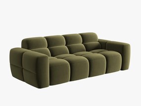 Canapea Lisa 3 locuri catifea L216 cm