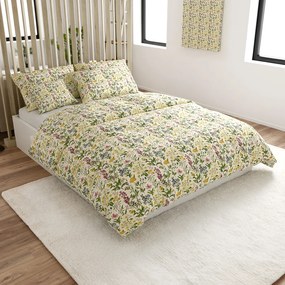 Lenjerie de pat din bumbac HERBELLE colorat Dimensiune lenjerie de pat: 70 x 90 cm | 140 x 220 cm