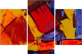 Tablou cu abstracție (90x60 cm)