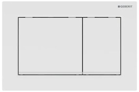 Clapeta de actionare Geberit Omega30 alb lucios
