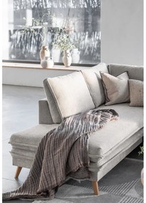 Colțar bej extensibil (cu colț pe partea stângă ) Charming Charlie – Miuform