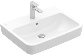 Lavoar baie suspendat alb 65 cm, dreptunghiular, Villeroy  Boch O.Novo 650x460 mm