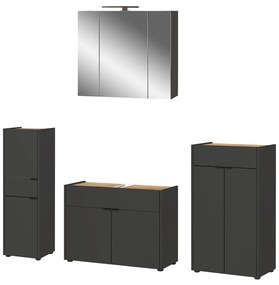 Set mobilă de baie gri antracit Forano – Germania