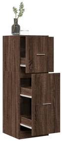 vidaXL Dulap de farmacie, stejar maro, 40x41x118 cm, lemn prelucrat