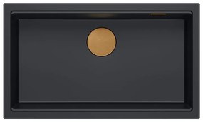 Chiuveta din granit Logan 110 negru