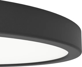 Eglo 901299-LED Plafonieră LED FUEVA, 14,2 W, 230 V, 2700/4000/6500 K, Ø 27,8 cm, neagră