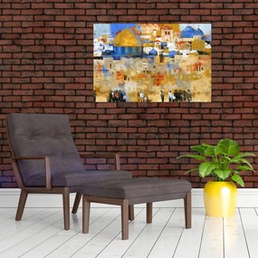 Tablou - Zidul plângerii, Ierusalim, Israel (90x60 cm)