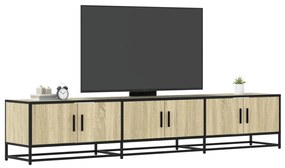 vidaXL Dulap TV, stejar sonoma, 210x35x41 cm, lemn prelucrat