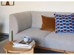 Ceașcă albastru-deschis/maro din gresie Amare – Hübsch