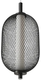 Pendul LED pe cablu PUMA LED/10W/230V diam. 15 cm negru