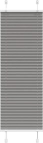 vidaXL Jaluzea plisată Antracit 50x150 cm Lățime țesătură 49,4 cm