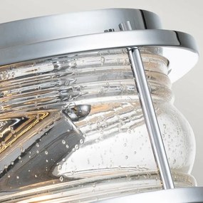 Quintiesse QN-ASHLANDBAY-F-PC-BATH - Plafonieră pentru baie ASHLAND 2xE27/60W/230V IP44