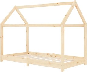 vidaXL Cadru pat de copii, 70 x 140 cm, lemn masiv de pin
