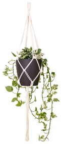Suport suspendat pentru ghiveci de flori din material textil ø 13 cm (înălțime 100 cm) Macramé – Artevasi