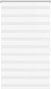 vidaXL Jaluzea Zebră 100,9x175 cm Lățime material 96,7 cm alb