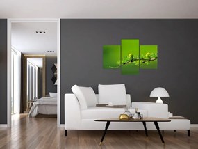 Tablou con verde (90x60 cm)