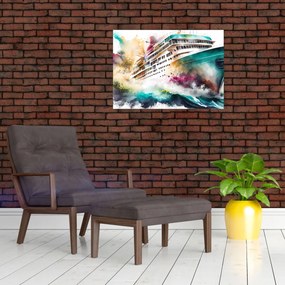 Tablou - Acuarelă mare (70x50 cm)