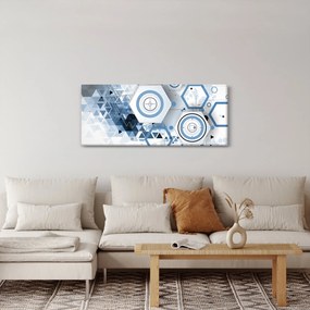 Tablou - Abstract geometric (120x50 cm)