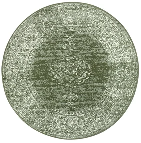 Covor verde rotund ø 160 cm Méridional - Hanse Home