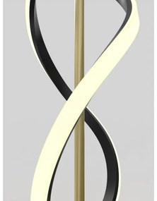 Lampadar LED dimabil Wofi 3134-104 INDIGO LED/31W/230V negru/auriu