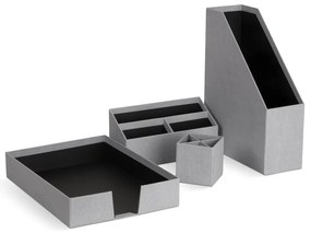 Organizatoare 4 buc. din carton Hugo Canvas Paper Laminate – Bigso