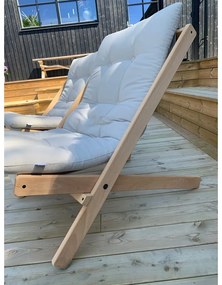 Fotoliu pliabil Boogie Raw/Beige