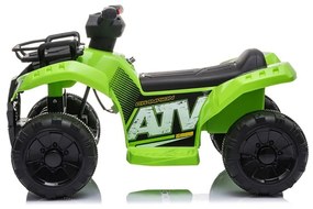 Mașinuță ATV electrică pentru copii Baby Mix, verde