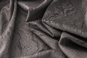 Draperie opaca DUNES VELVET 140x250 cm, gri inchis Agatat: Inele metalice