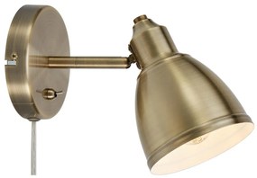 Lampă de perete Markslöjd 108714 STORY 1xE14/40W/230V alamă