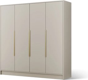 Dulap Palladio Hinged – 200x51x200 cm – Cașmir – Palladio 200 Hinged Dulap – Varianta 2