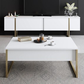 Masă de cafea Luxury (alb). 1062893