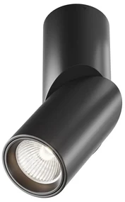 Spot LED aplicat directionabil design tehnic Dafne negru 4000K