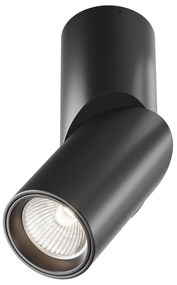 Spot LED aplicat directionabil design tehnic Dafne negru 4000K