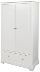 Dulap Marylou alb cu 2 sertare H174,6 cm
