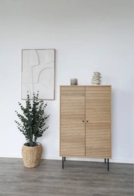 Decor de masă, ceramică, bej 18x15x24 cm