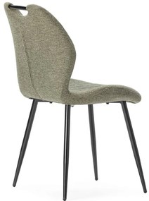 Scaune de dining verzi 4 buc. Muli – Marckeric