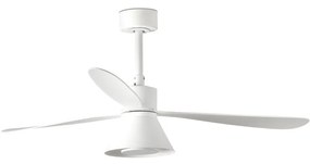 Lustra cu Ventilator si telecomanda AMELIA L CONE LED alb