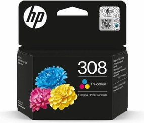 Cartuș cu Cerneală Originală HP 308 Negru Cyan/Magenta/Galben (1 Unități)
