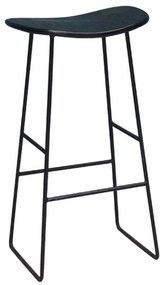 Scaun de bar, din lemn de tec, Black Market