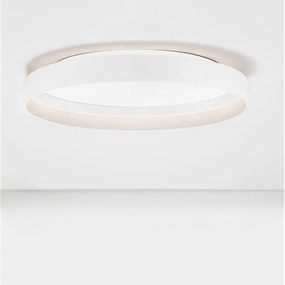 Plafoniera circulara aluminiu alb LED CCT LUMIA 60cm