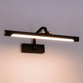 Aplica LED pentru oglindă de baie VINCI, 12 W, 230 V, 40 cm, IP44, negru