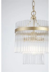 Searchlight LARA 11200-1GO - lustră cu lanț, 1xE27/60W/230V