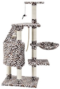 Jusky Stâlp pentru zgâriere pisică Buffy - leopard