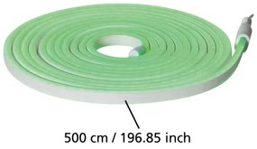 Bandă LED FLATNEONLED LED/96W/24V 5m IP44 verde Eglo 900222