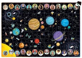 PUZZLE SISTEM SOLAR SUUUPER MARE, 300 PIESE, 98 X 68 CM, - BANANA PANDA (BP49110)