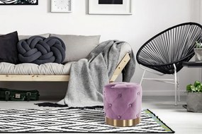 Puf/ Taburet tapitat Piano violet