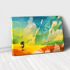 Tablou Canvas - Nori multicolor 80 x 125 cm