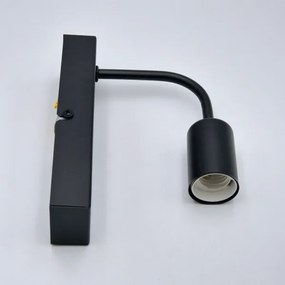 Aplică ASTRID 1xE27/60W/230V negru mat